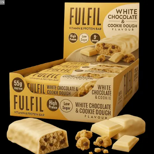 Fulfil - Chocolat Blanc & Spéculoos - Snack'Up